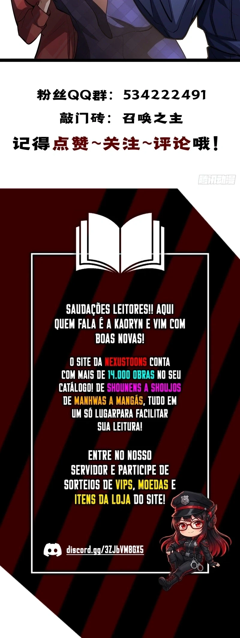 O Deus da Invocação! Quando a Mutação Descende Sobre o Mundo Mortal — Cap. 108, pág. 20