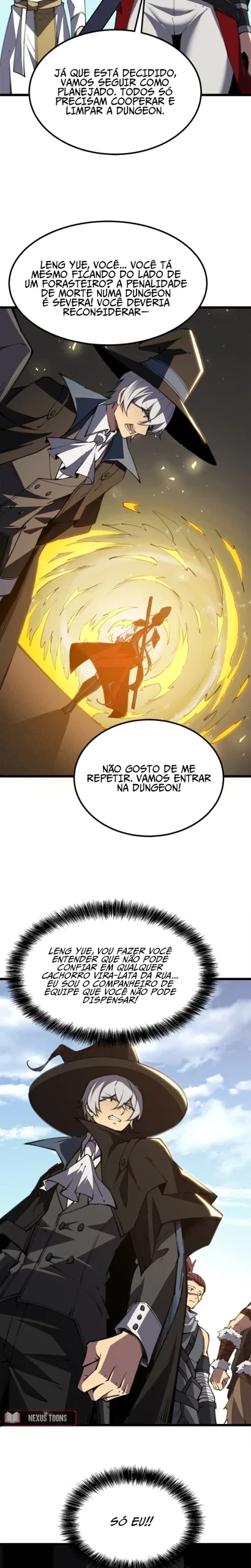 O Deus da Invocação! Quando a Mutação Descende Sobre o Mundo Mortal — Cap. 54, pág. 16
