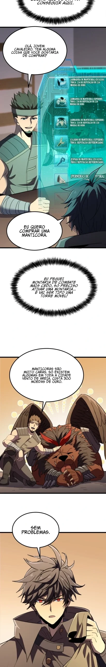 O Deus da Invocação! Quando a Mutação Descende Sobre o Mundo Mortal — Cap. 61, pág. 8