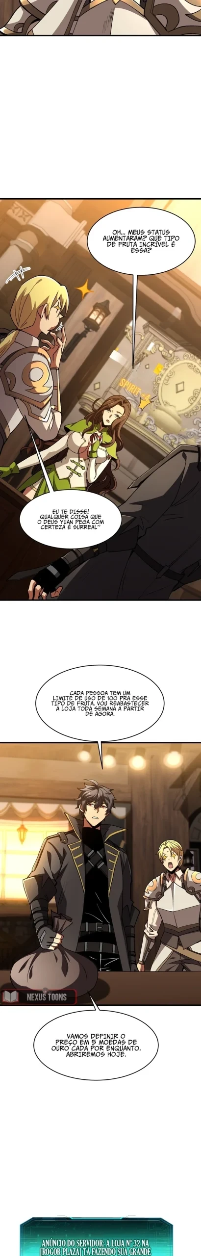 O Deus da Invocação! Quando a Mutação Descende Sobre o Mundo Mortal — Cap. 72, pág. 18