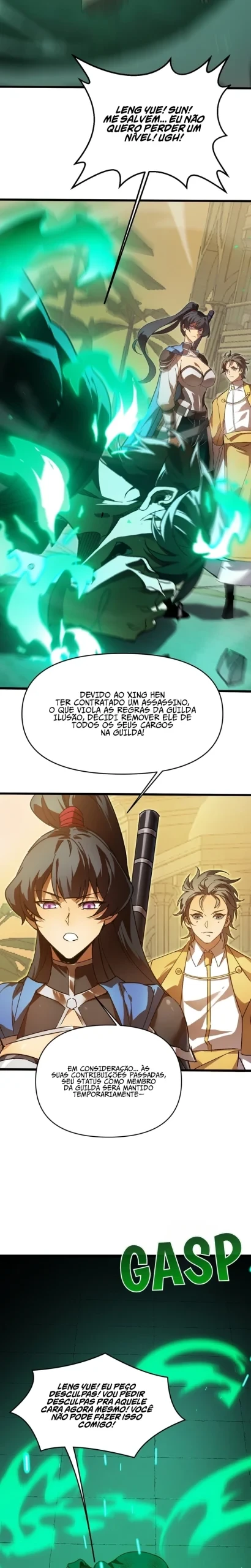 O Deus da Invocação! Quando a Mutação Descende Sobre o Mundo Mortal — Cap. 75, pág. 10
