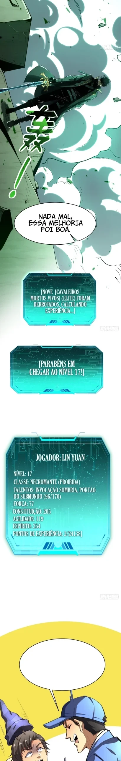 O Deus da Invocação! Quando a Mutação Descende Sobre o Mundo Mortal — Cap. 88, pág. 17
