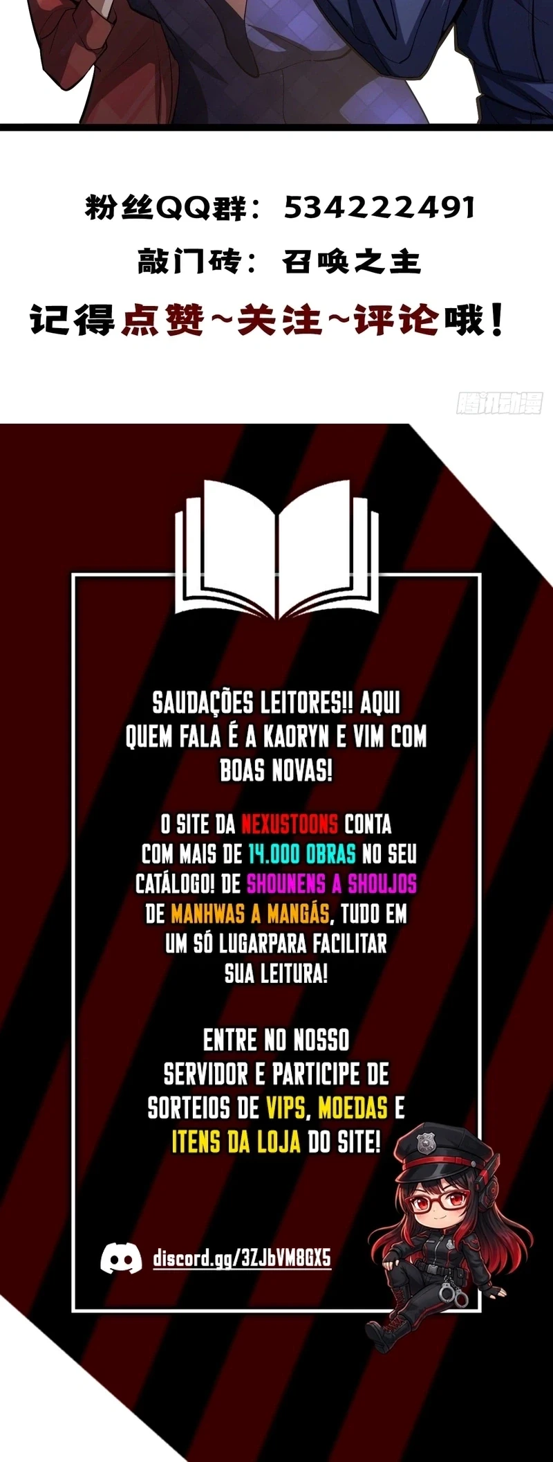 O Deus da Invocação! Quando a Mutação Descende Sobre o Mundo Mortal — Cap. 89, pág. 19