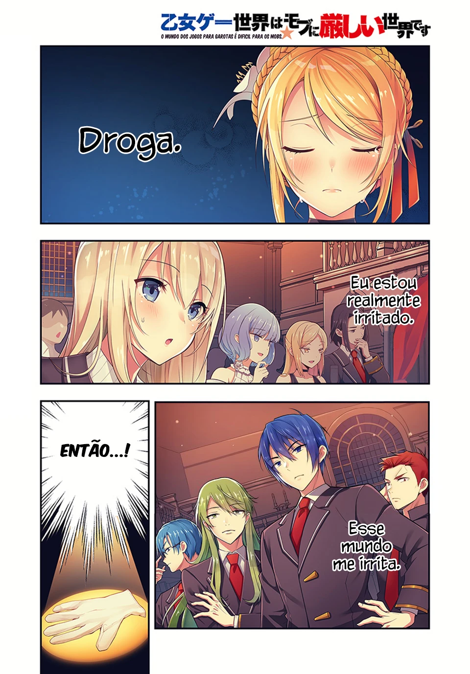 Trapped in a Dating Sim: The World of Otome Games Is Tough for Mobs — Cap. 1, pág. 6