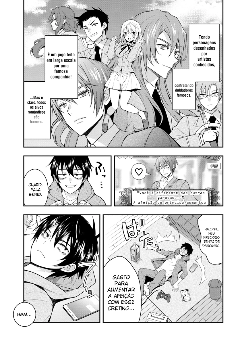 Trapped in a Dating Sim: The World of Otome Games Is Tough for Mobs — Cap. 1, pág. 11