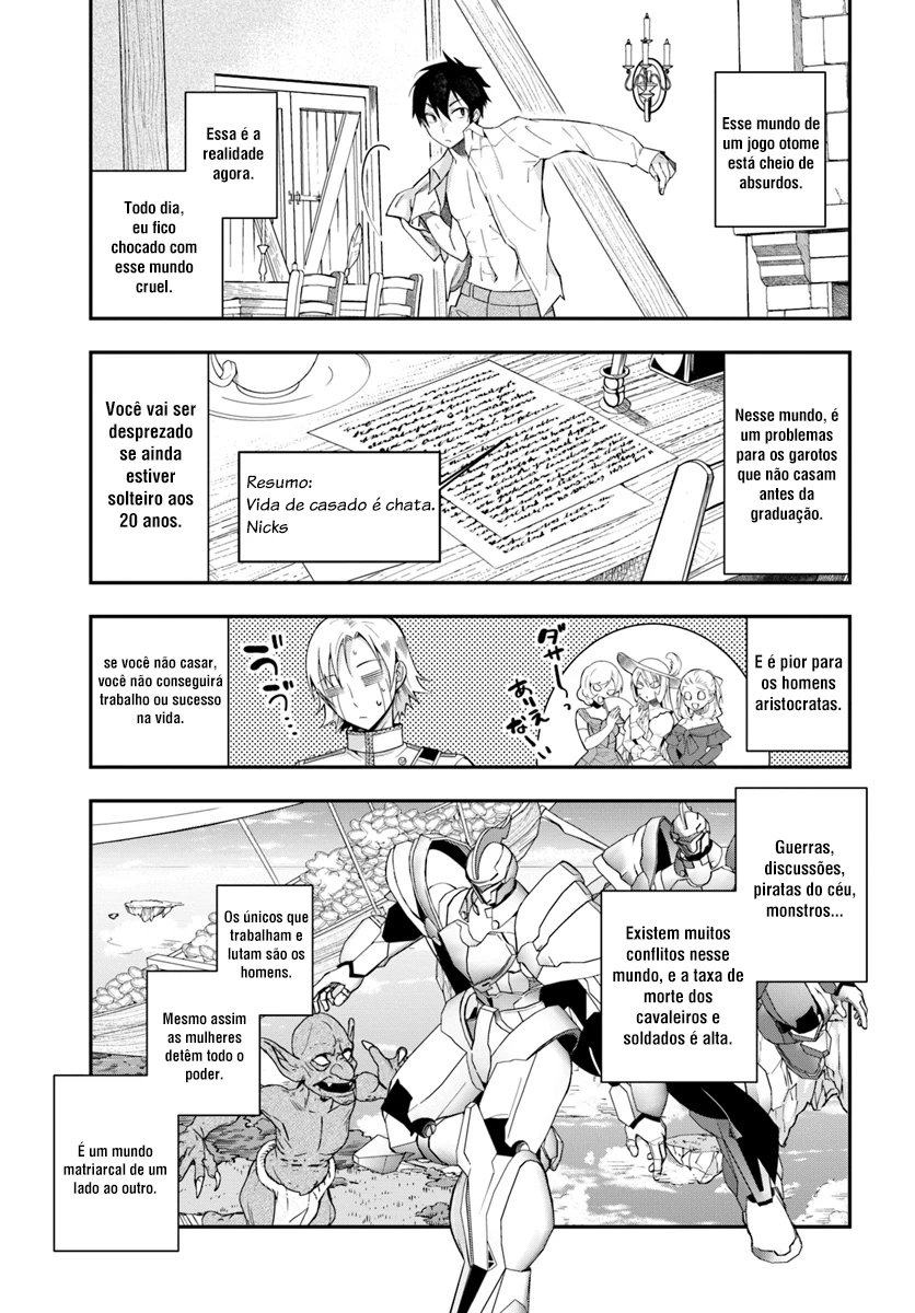 Trapped in a Dating Sim: The World of Otome Games Is Tough for Mobs — Cap. 1, pág. 43