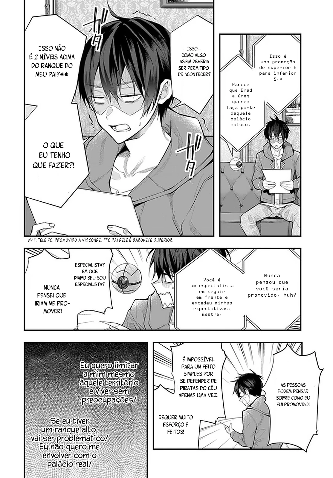 Trapped in a Dating Sim: The World of Otome Games Is Tough for Mobs — Cap. 26, pág. 34