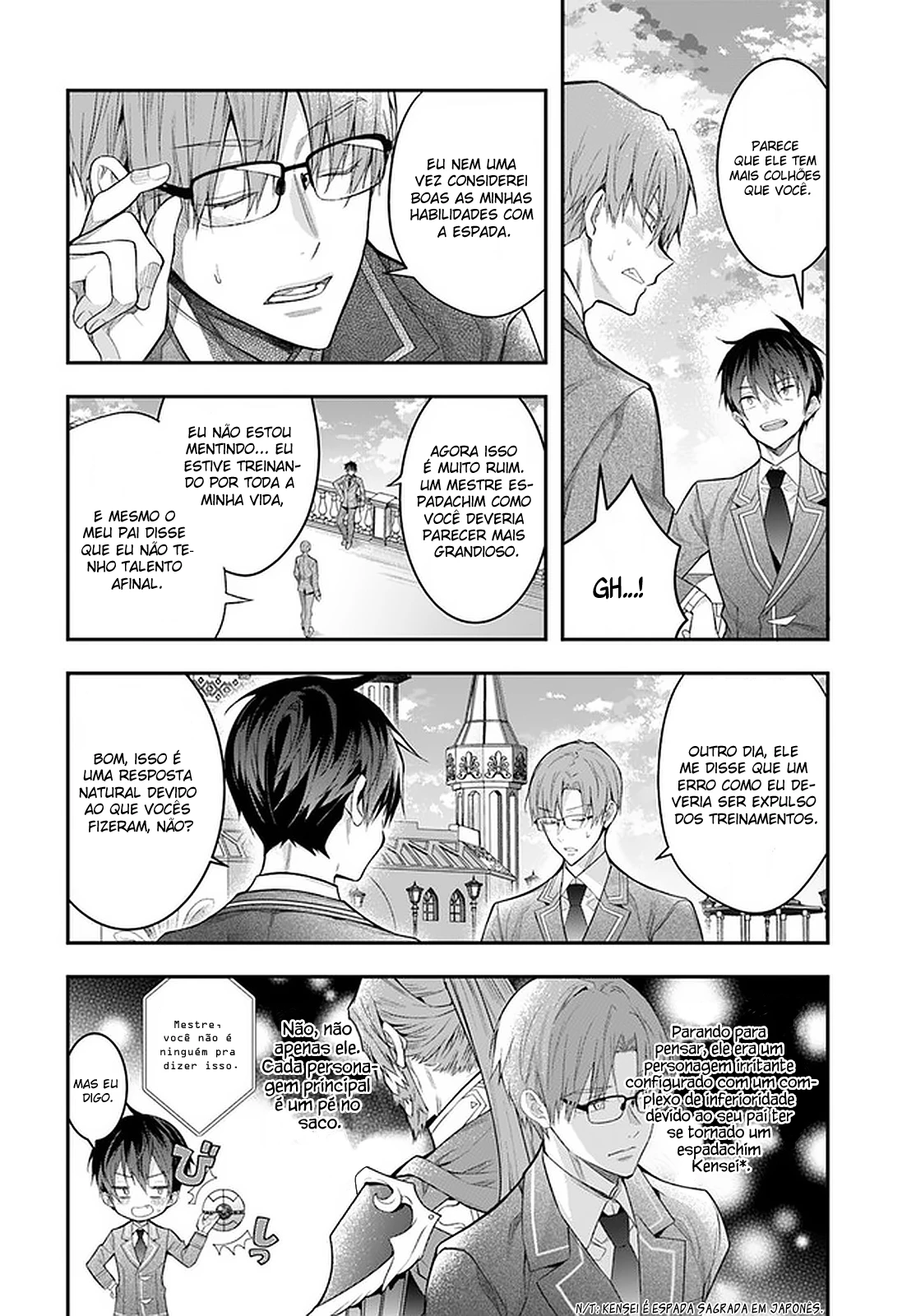 Trapped in a Dating Sim: The World of Otome Games Is Tough for Mobs — Cap. 28, pág. 5
