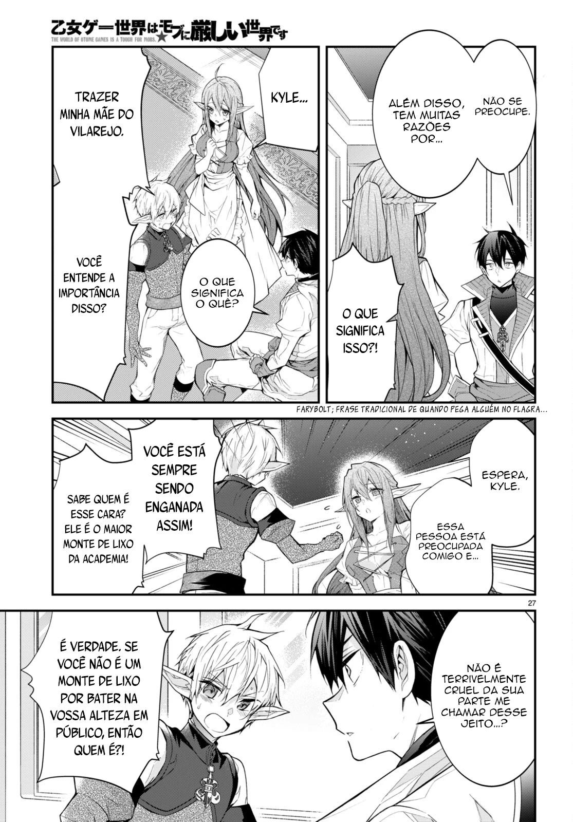 Trapped in a Dating Sim: The World of Otome Games Is Tough for Mobs — Cap. 44, pág. 29