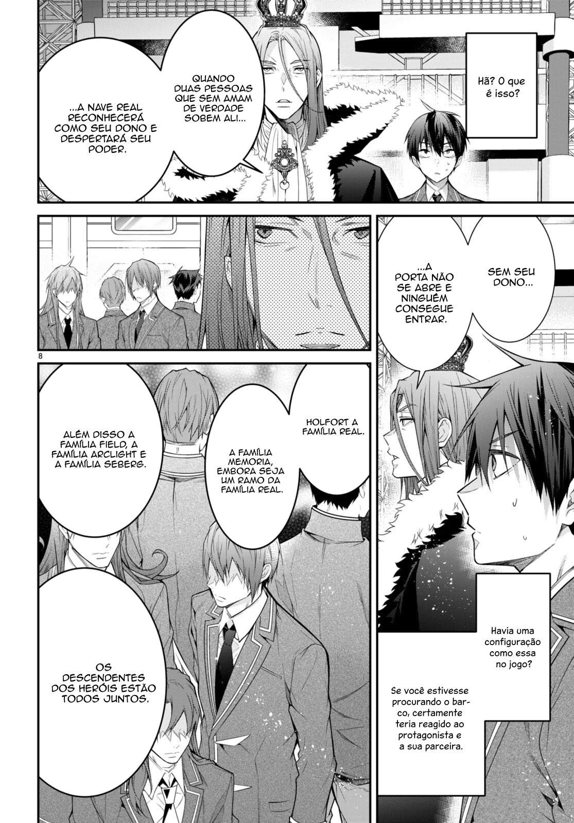 Trapped in a Dating Sim: The World of Otome Games Is Tough for Mobs — Cap. 54, pág. 12
