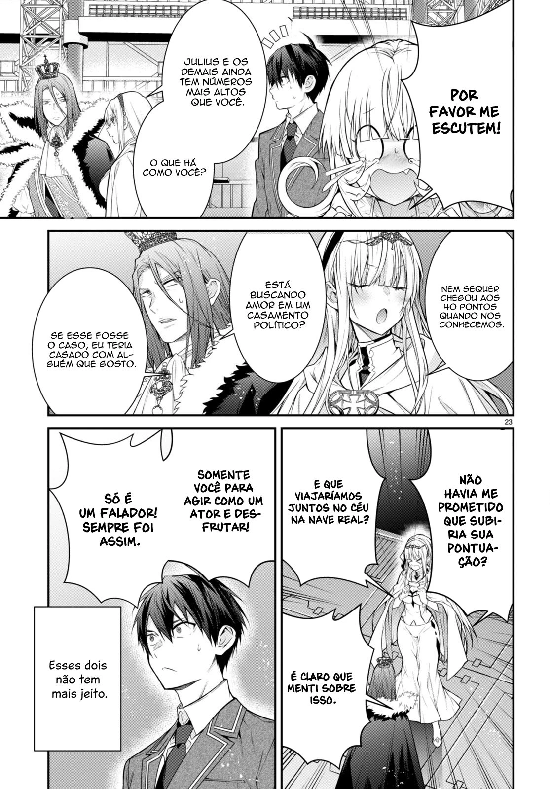 Trapped in a Dating Sim: The World of Otome Games Is Tough for Mobs — Cap. 54, pág. 27