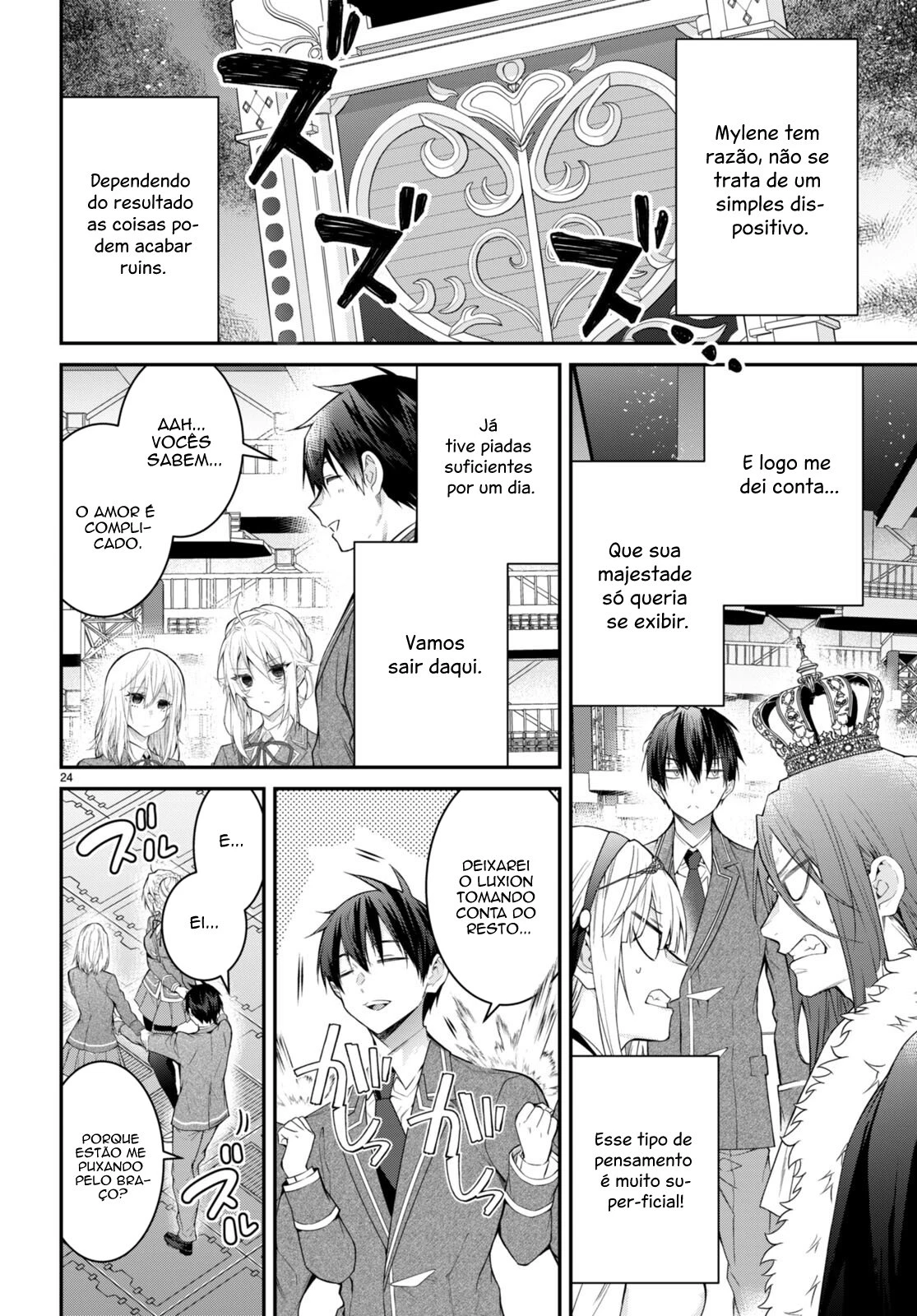 Trapped in a Dating Sim: The World of Otome Games Is Tough for Mobs — Cap. 54, pág. 28