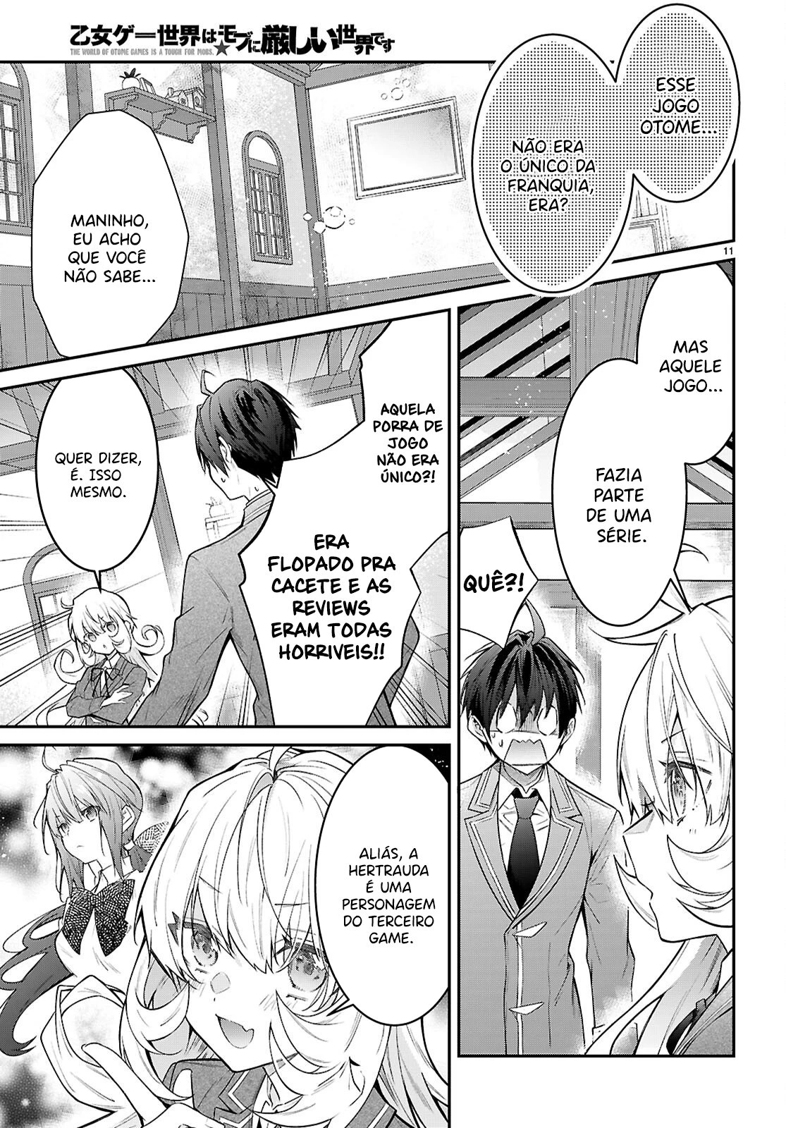 Trapped in a Dating Sim: The World of Otome Games Is Tough for Mobs — Cap. 67, pág. 13
