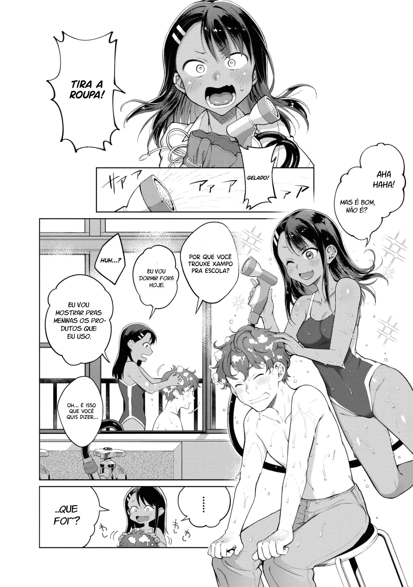 Ijiranaide, Nagatoro-san: Comic Anthology — Cap. 1, pág. 8
