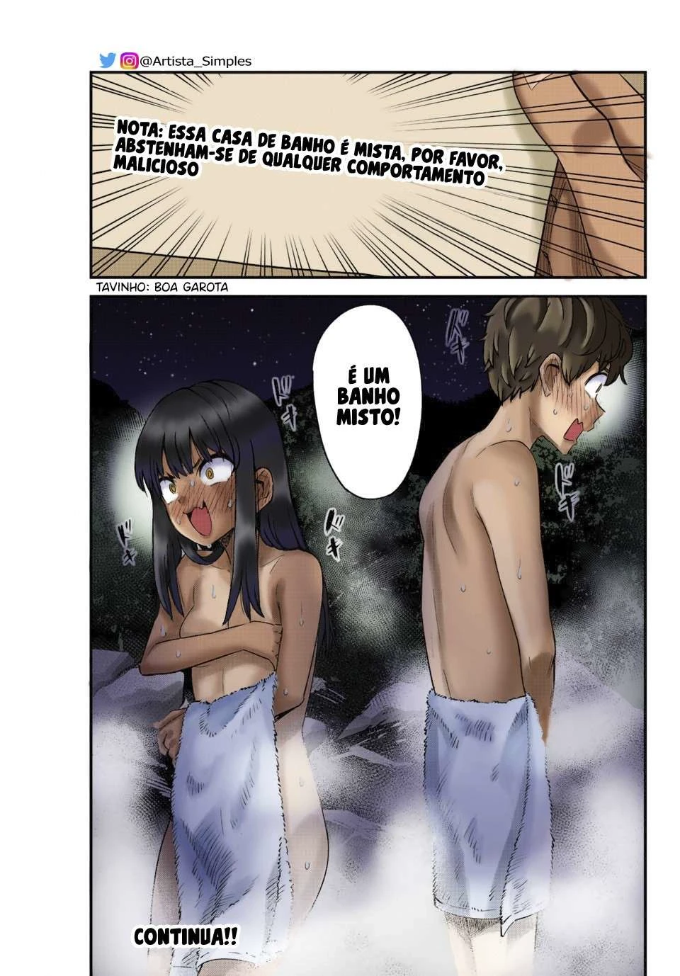 Ijiranaide, Nagatoro-san: Comic Anthology — Cap. 122, pág. 34
