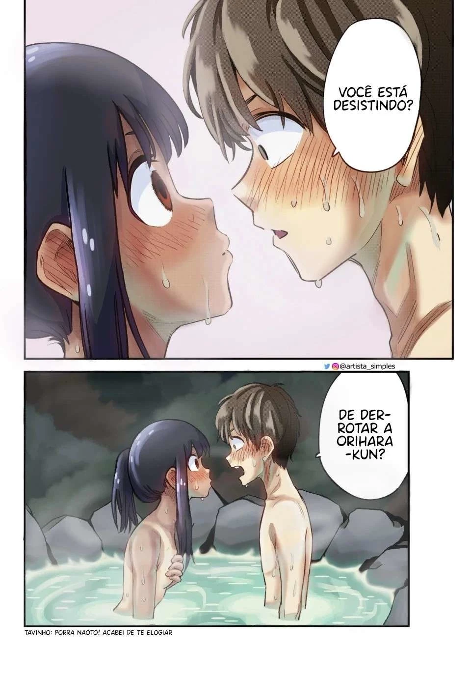 Ijiranaide, Nagatoro-san: Comic Anthology — Cap. 124, pág. 19