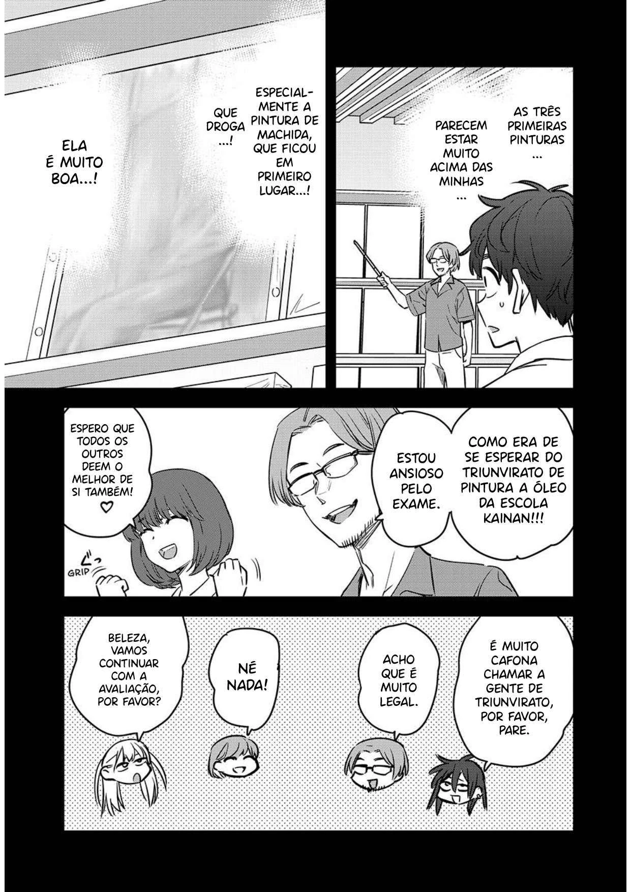 Ijiranaide, Nagatoro-san: Comic Anthology — Cap. 129, pág. 8