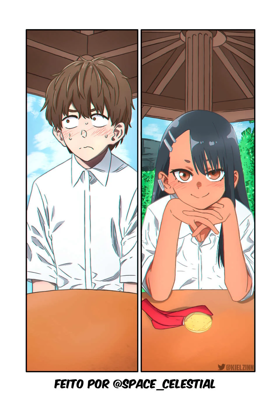 Ijiranaide, Nagatoro-san: Comic Anthology — Cap. 144, pág. 14