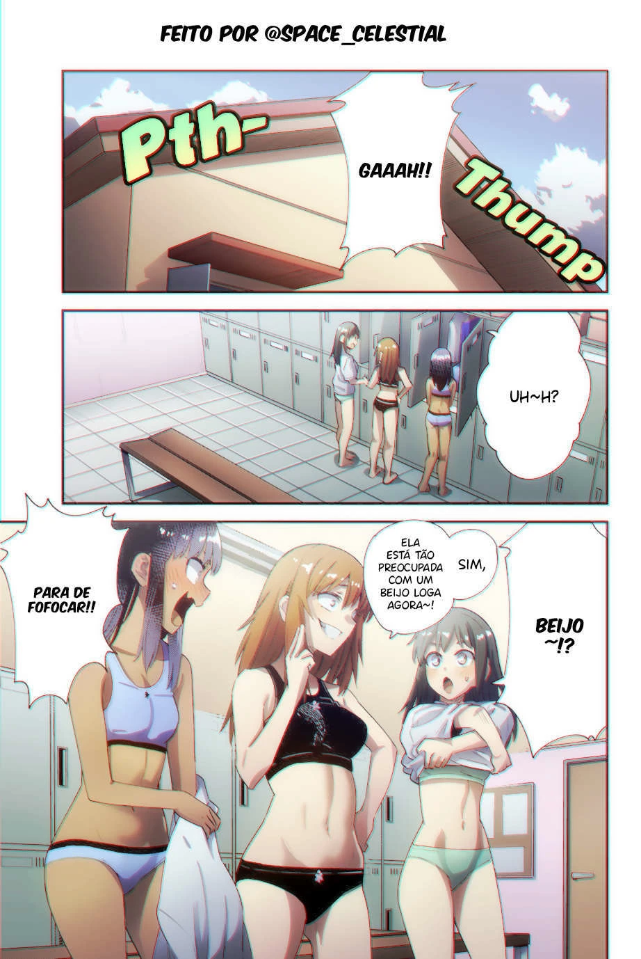 Ijiranaide, Nagatoro-san: Comic Anthology — Cap. 147, pág. 18