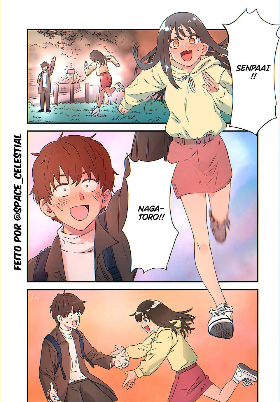 Ijiranaide, Nagatoro-san: Comic Anthology — Cap. 154, pág. 15