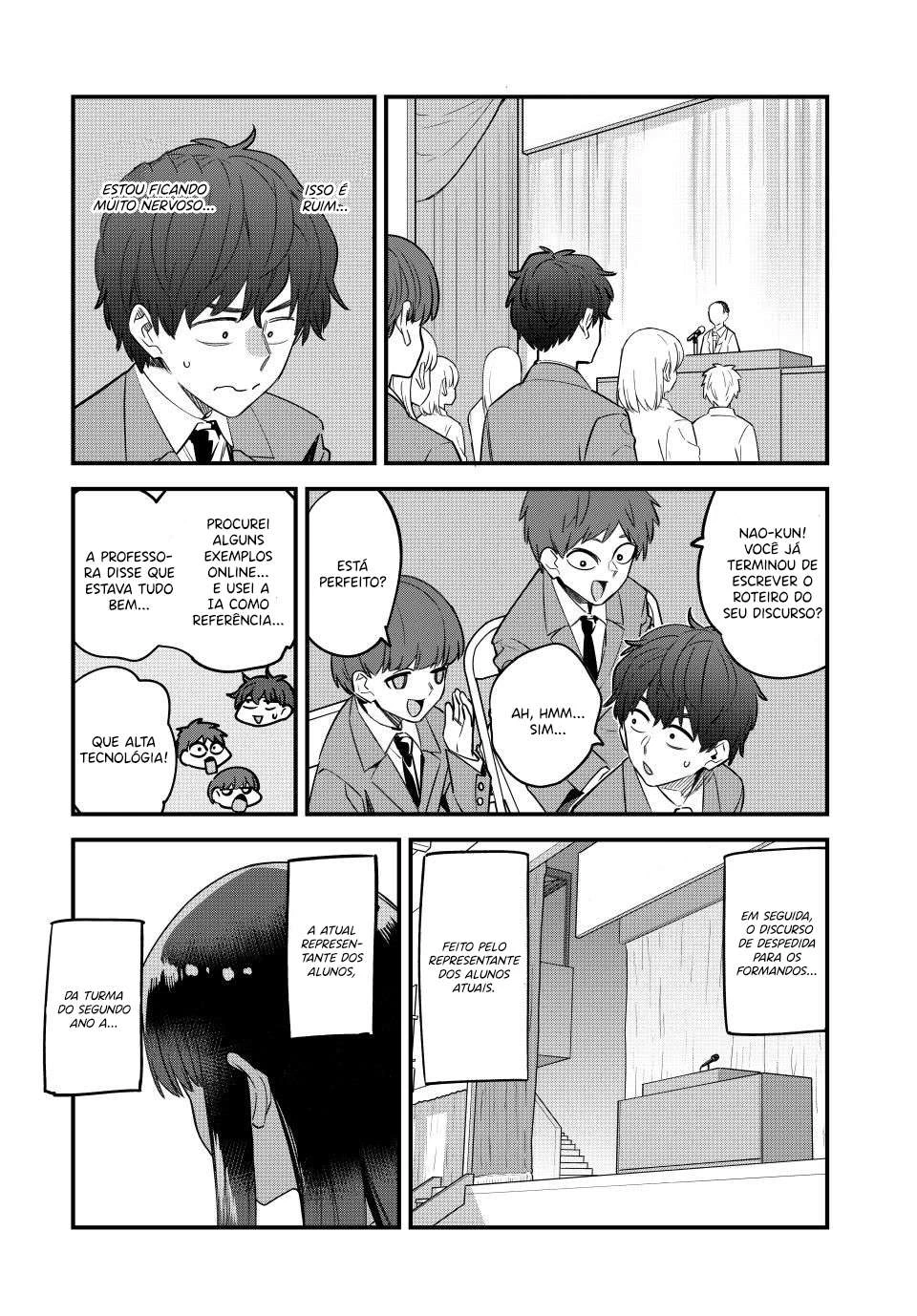 Ijiranaide, Nagatoro-san: Comic Anthology — Cap. 155, pág. 8