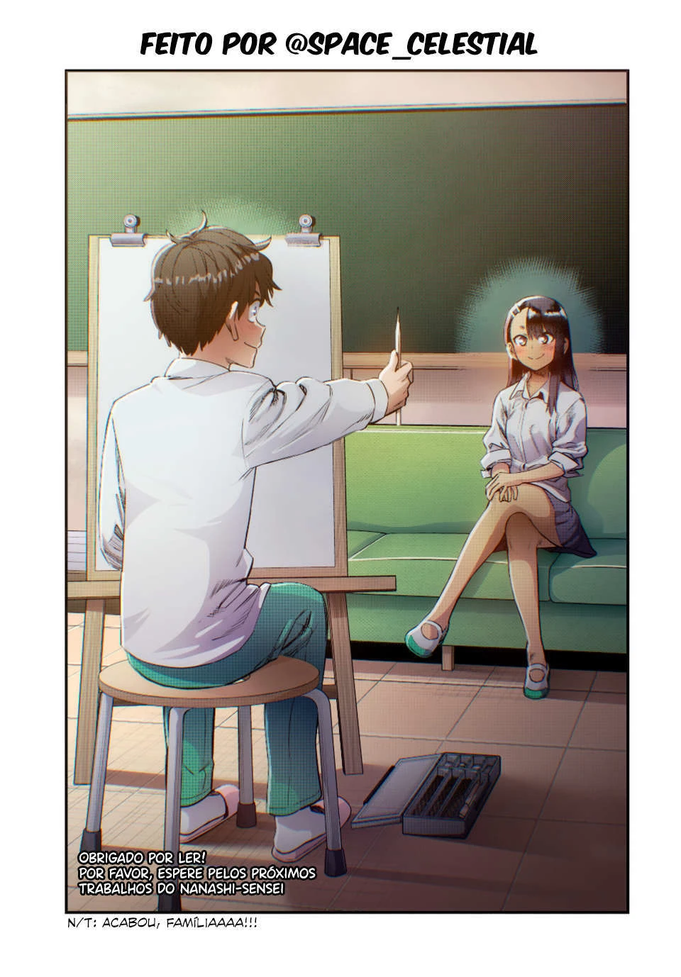 Ijiranaide, Nagatoro-san: Comic Anthology — Cap. 155, pág. 43