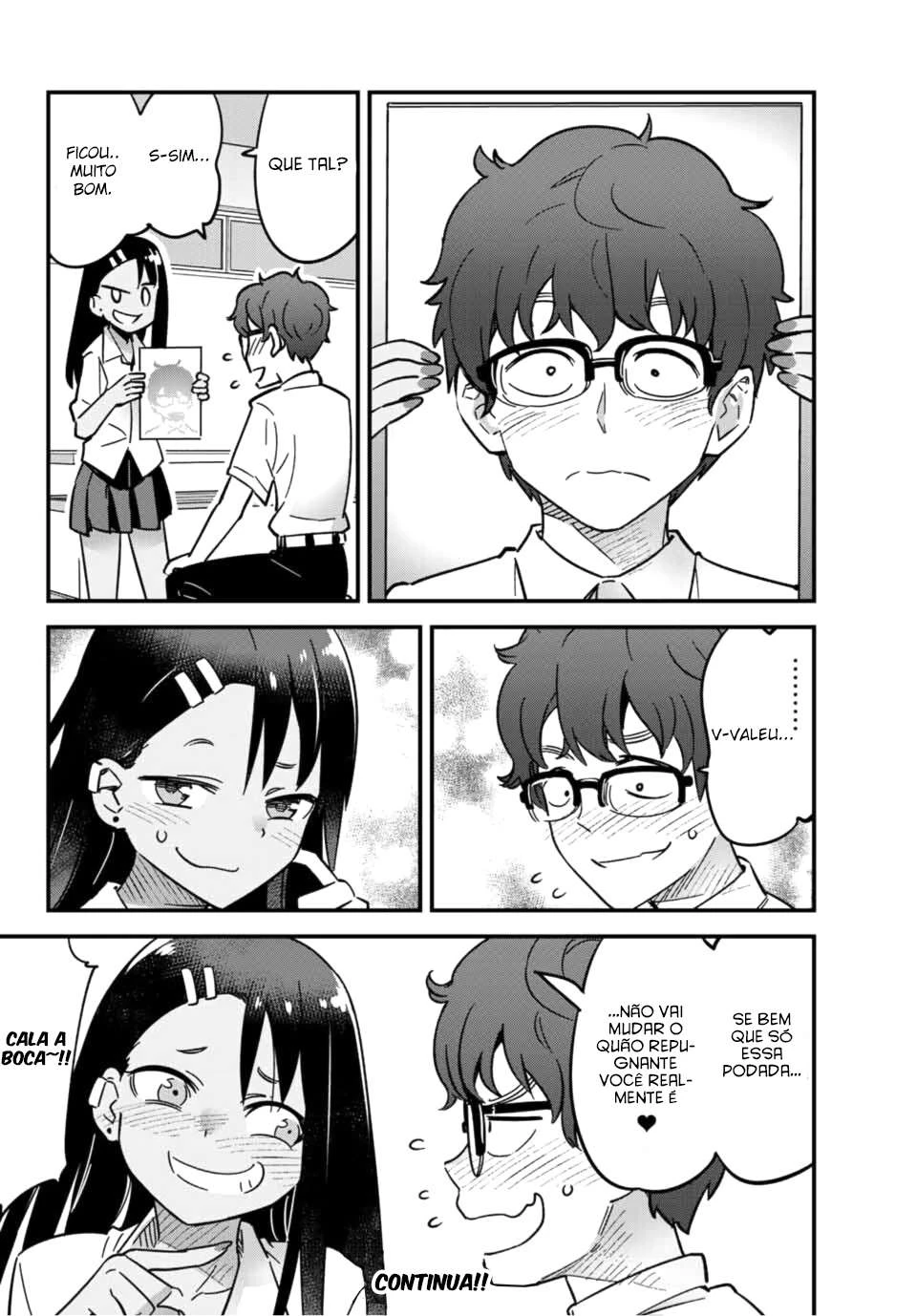 Ijiranaide, Nagatoro-san: Comic Anthology — Cap. 17, pág. 19