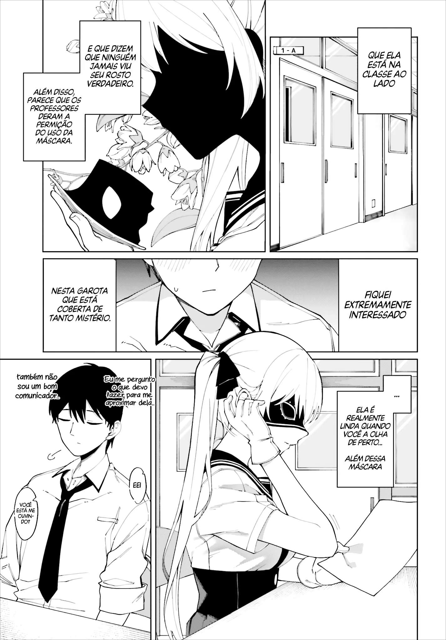 I Don't Understand Shirogane Facial Expression at All — Cap. 1, pág. 9