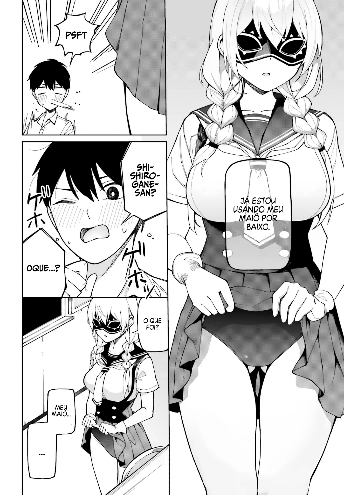 I Don't Understand Shirogane Facial Expression at All — Cap. 4, pág. 5