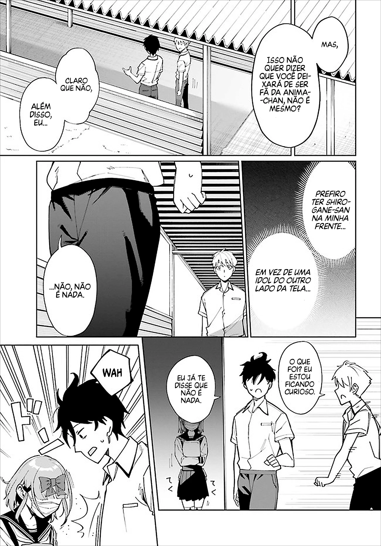 I Don't Understand Shirogane Facial Expression at All — Cap. 6, pág. 12