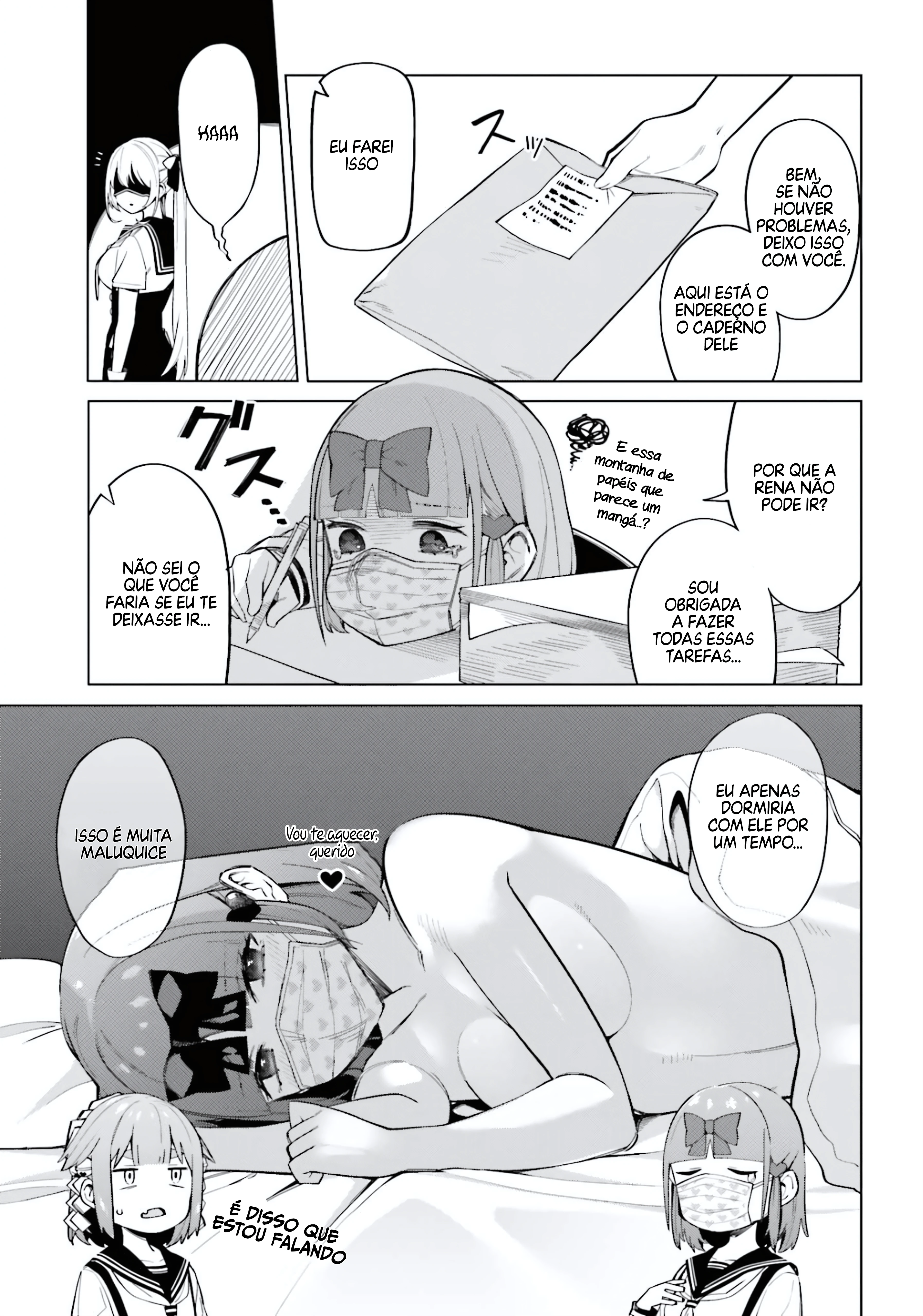 I Don't Understand Shirogane Facial Expression at All — Cap. 8, pág. 9
