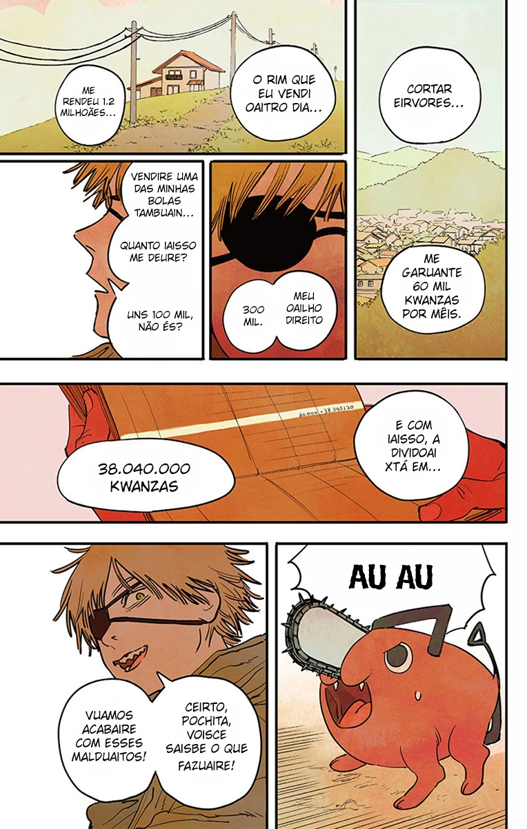 Chainsaw Man — Cap. 1, pág. 3