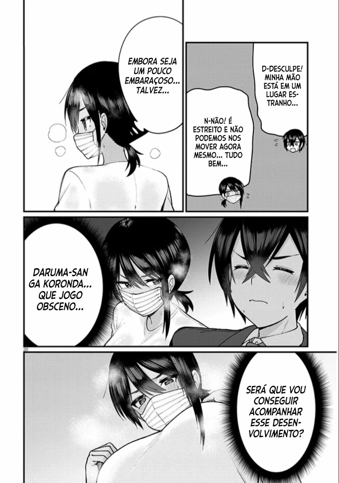 As Meninas Brincalhonas Também Estão Fazendo isso Depois da Escola Hoje. — Cap. 1, pág. 21