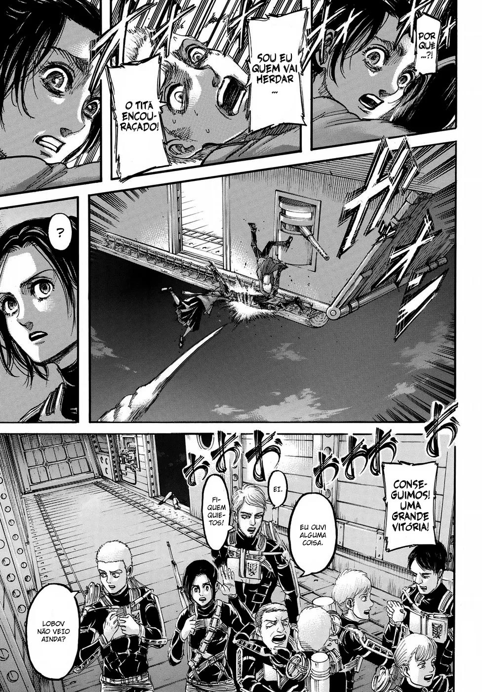 Attack on Titan — Cap. 105, pág. 24