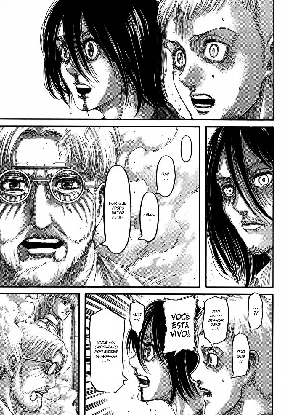Attack on Titan — Cap. 105, pág. 38