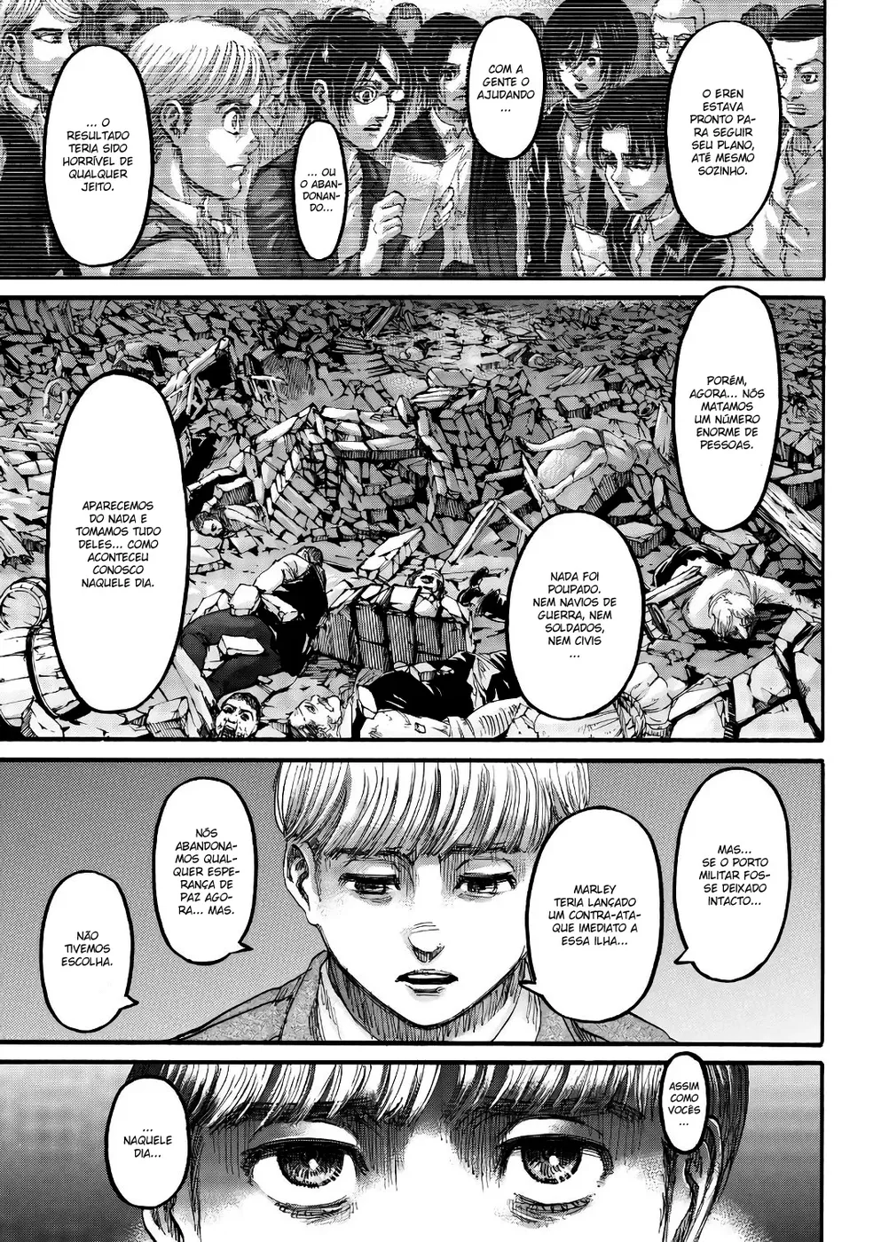 Attack on Titan — Cap. 106, pág. 42