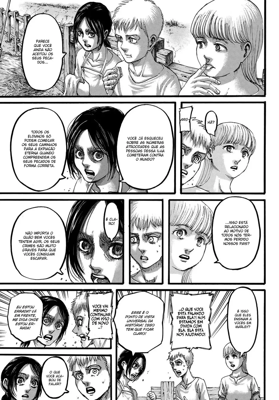 Attack on Titan — Cap. 109, pág. 32