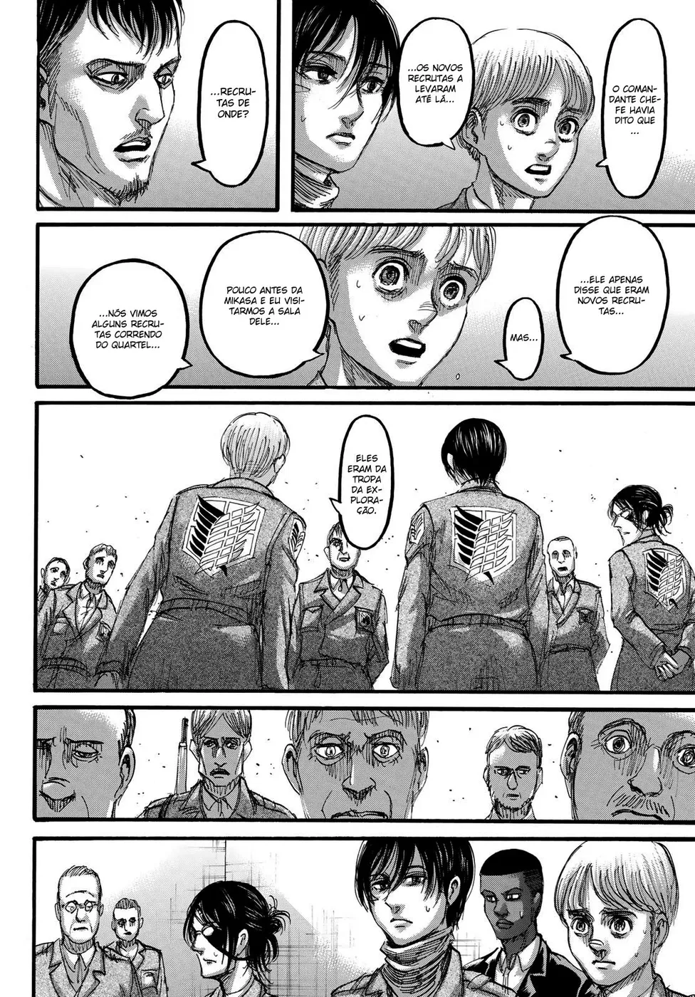 Attack on Titan — Cap. 110, pág. 39