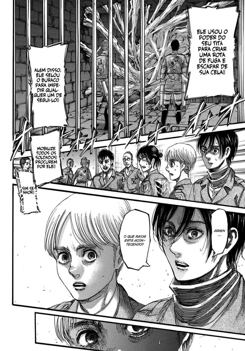 Attack on Titan — Cap. 110, pág. 41