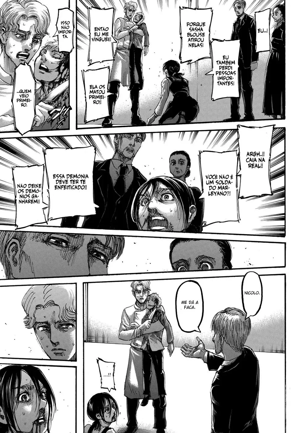 Attack on Titan — Cap. 111, pág. 38