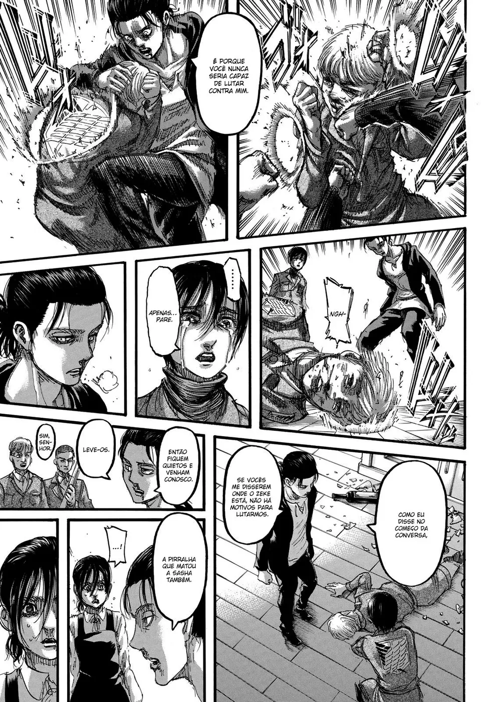 Attack on Titan — Cap. 112, pág. 32