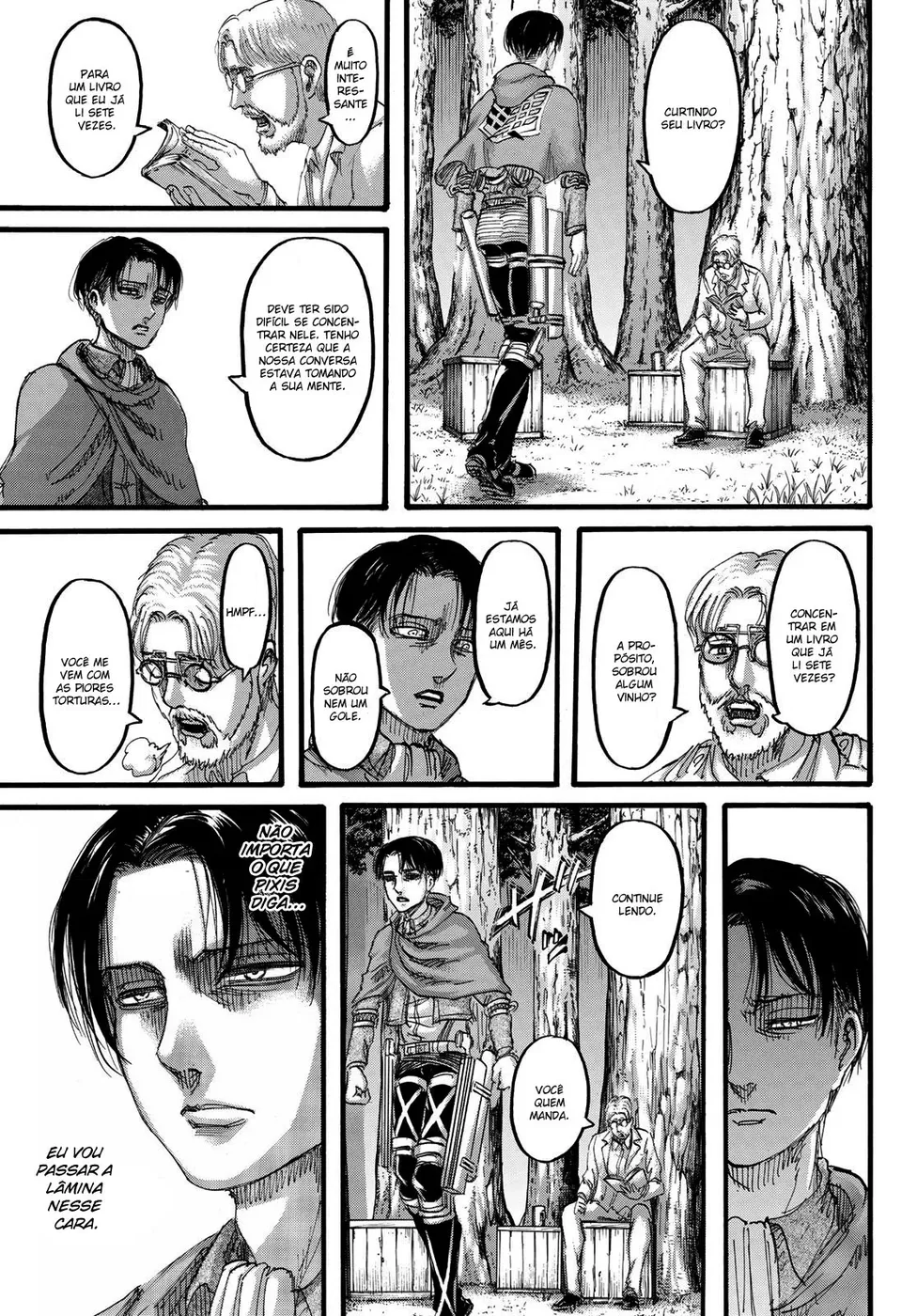 Attack on Titan — Cap. 112, pág. 40