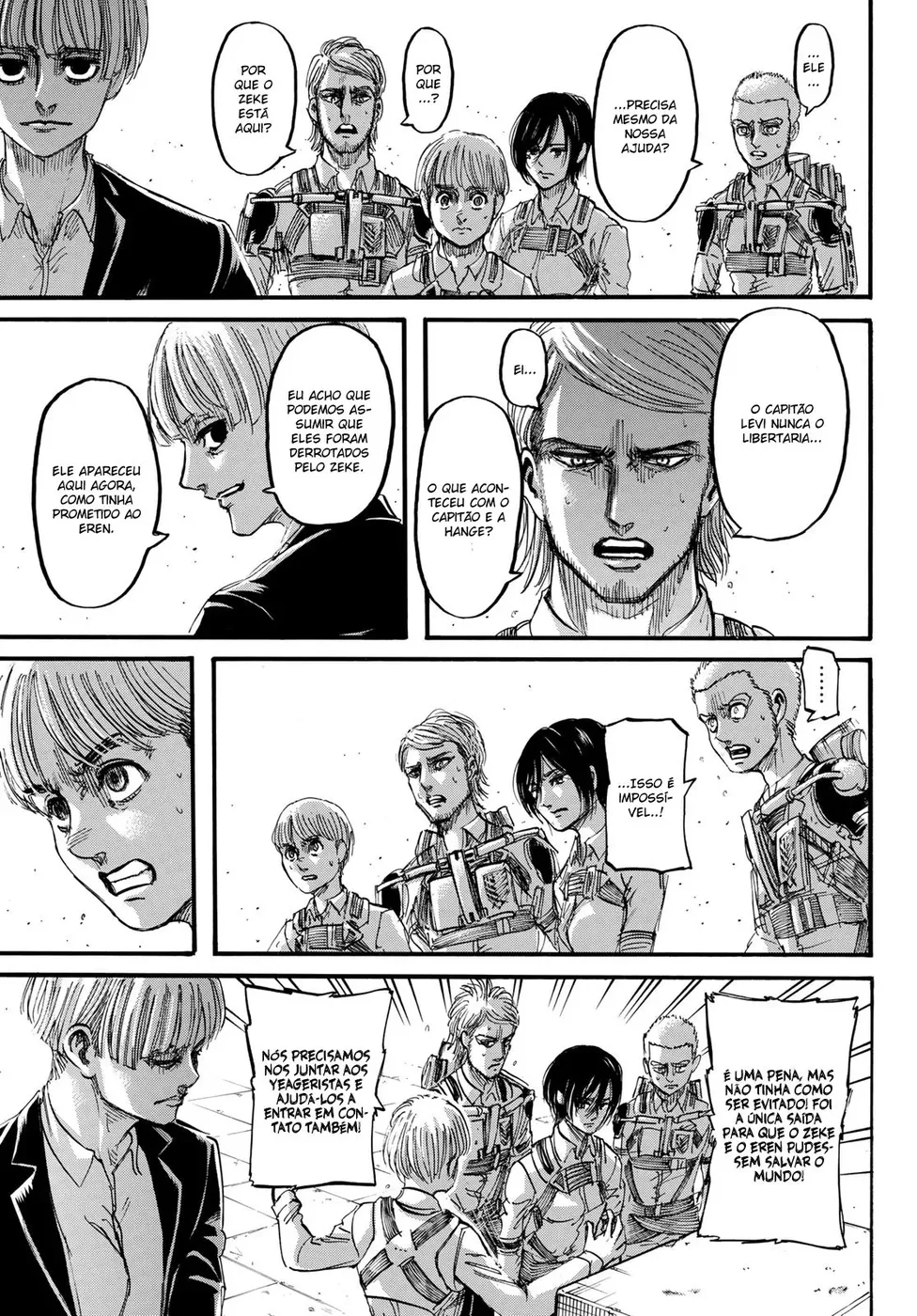 Attack on Titan — Cap. 118, pág. 28