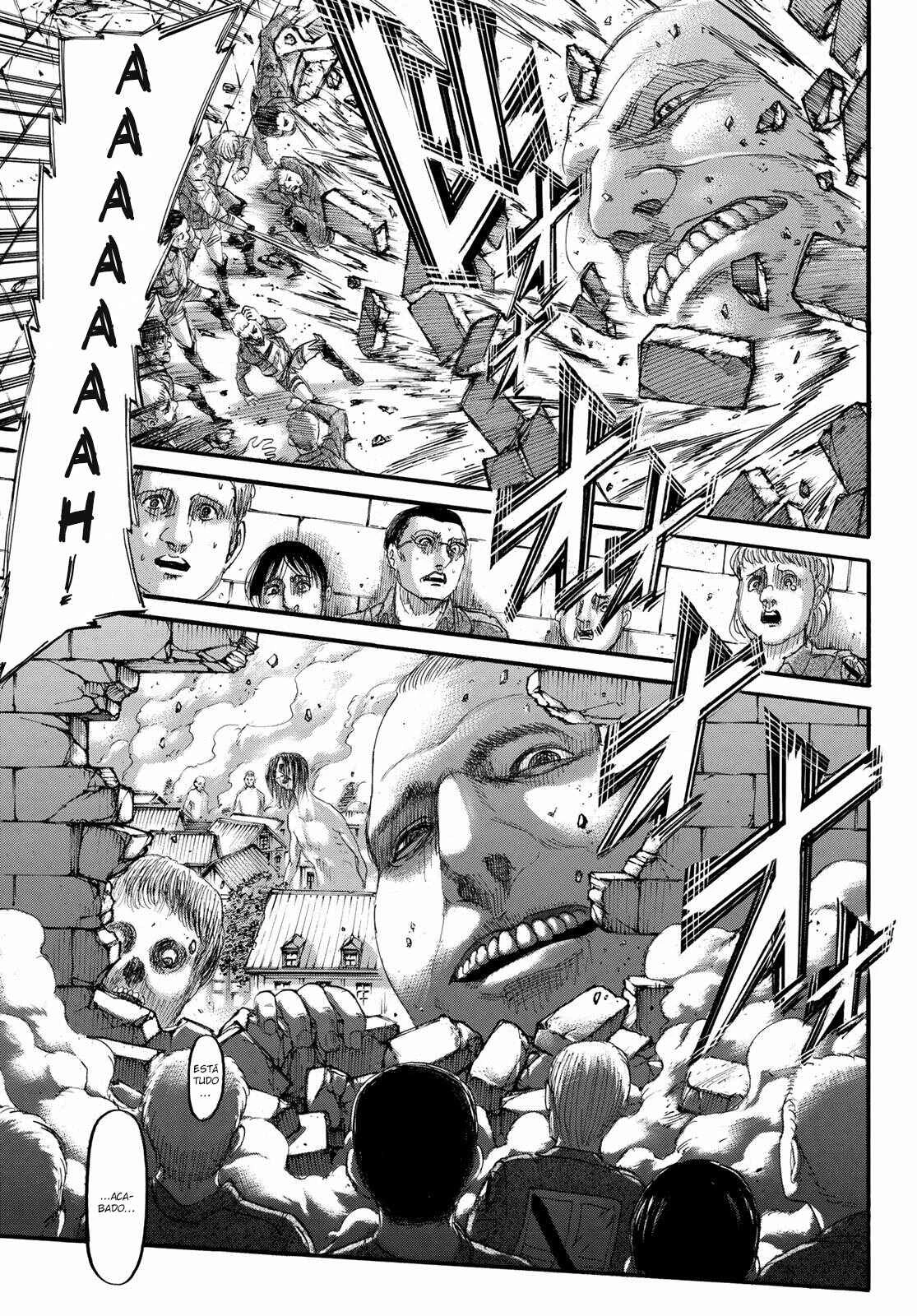 Attack on Titan — Cap. 132, pág. 18