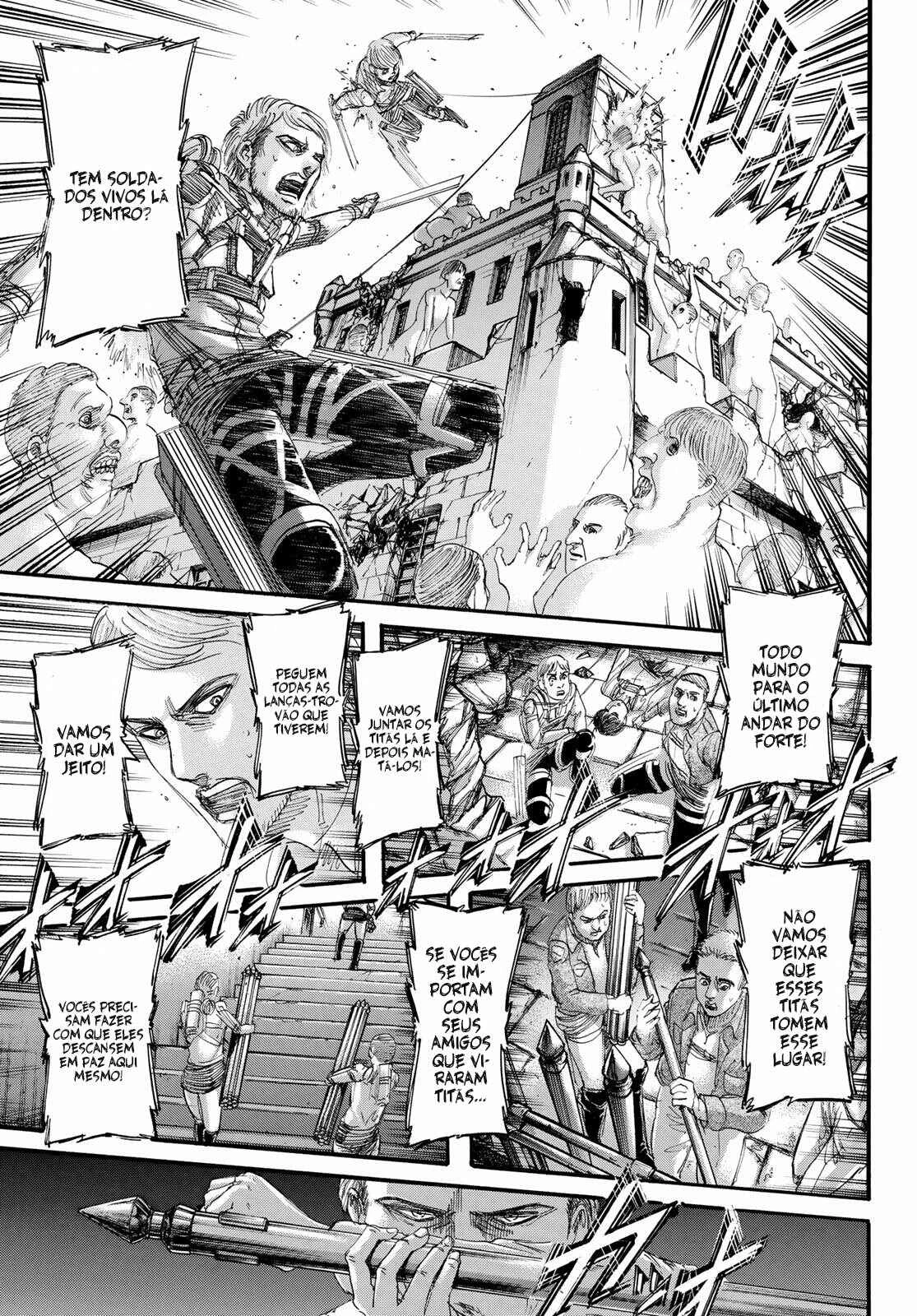 Attack on Titan — Cap. 132, pág. 34