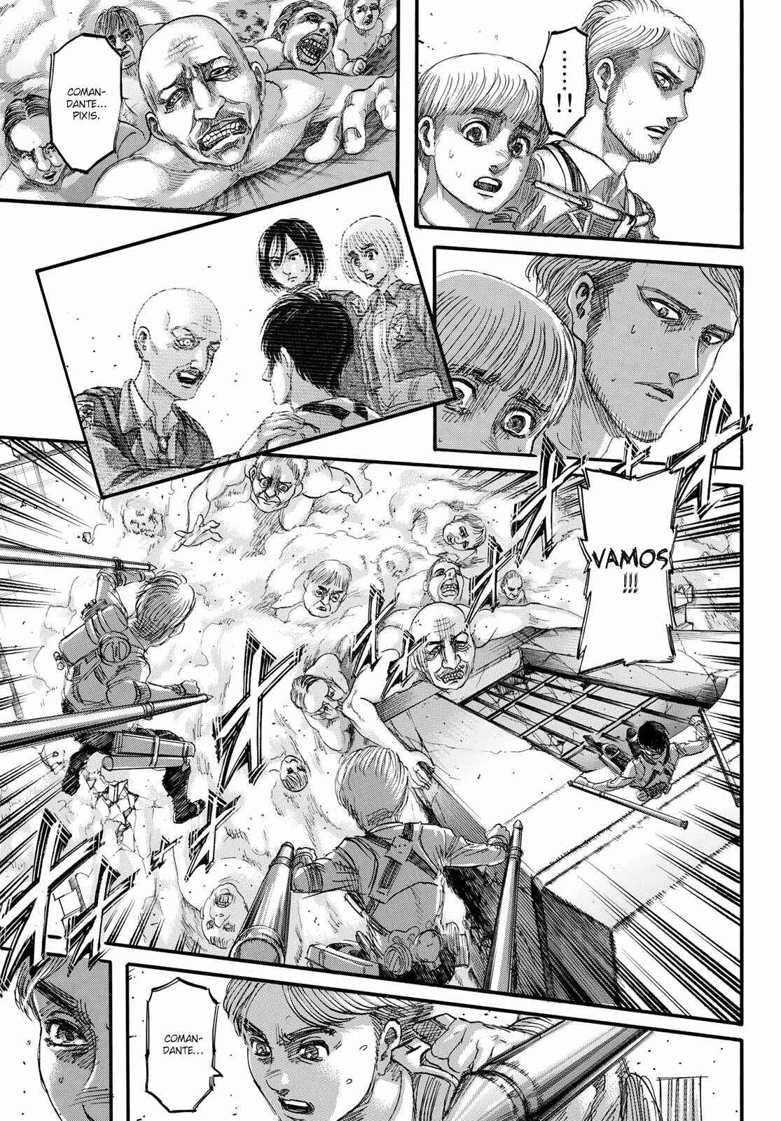Attack on Titan — Cap. 132, pág. 38
