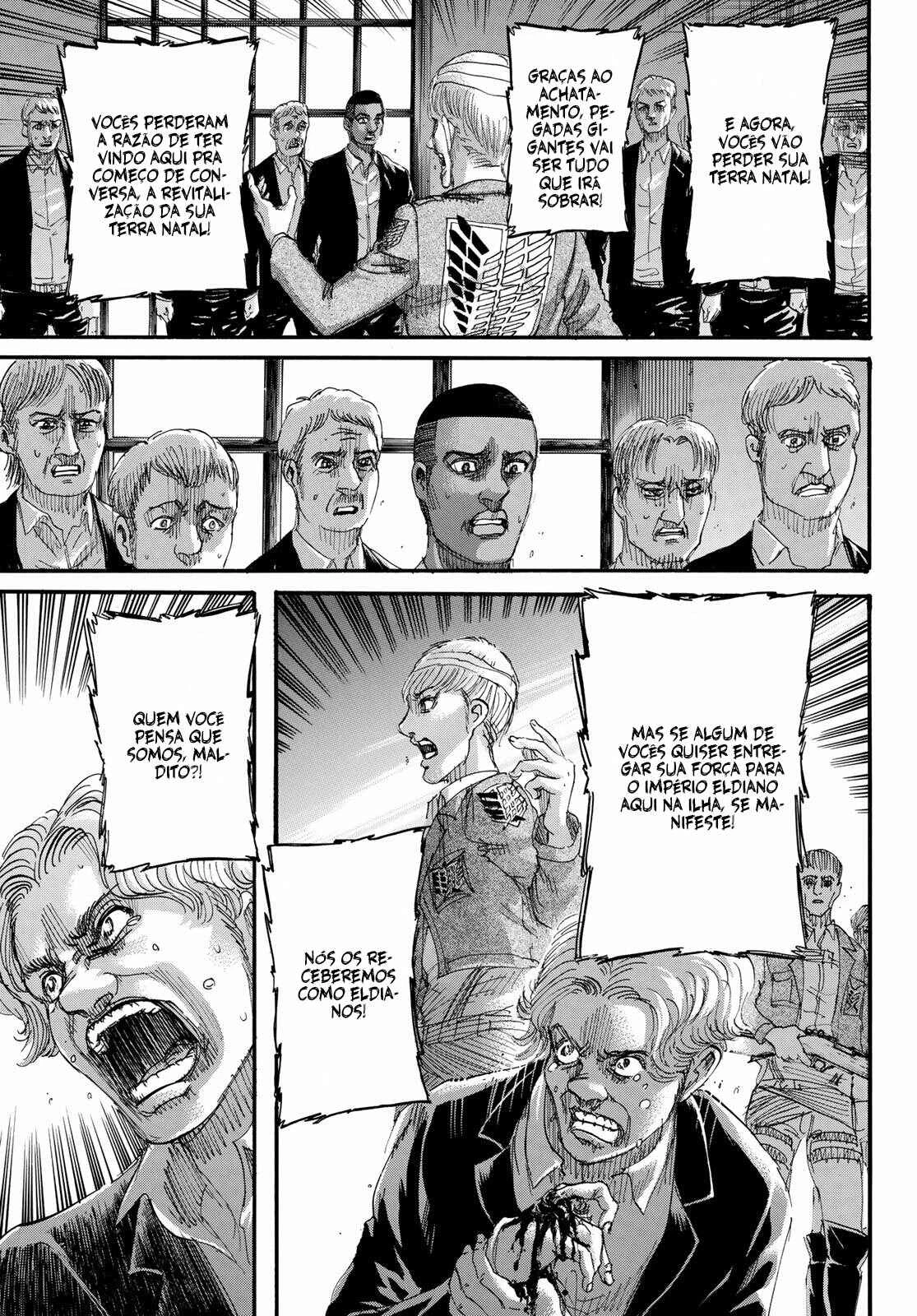 Attack on Titan — Cap. 133, pág. 34