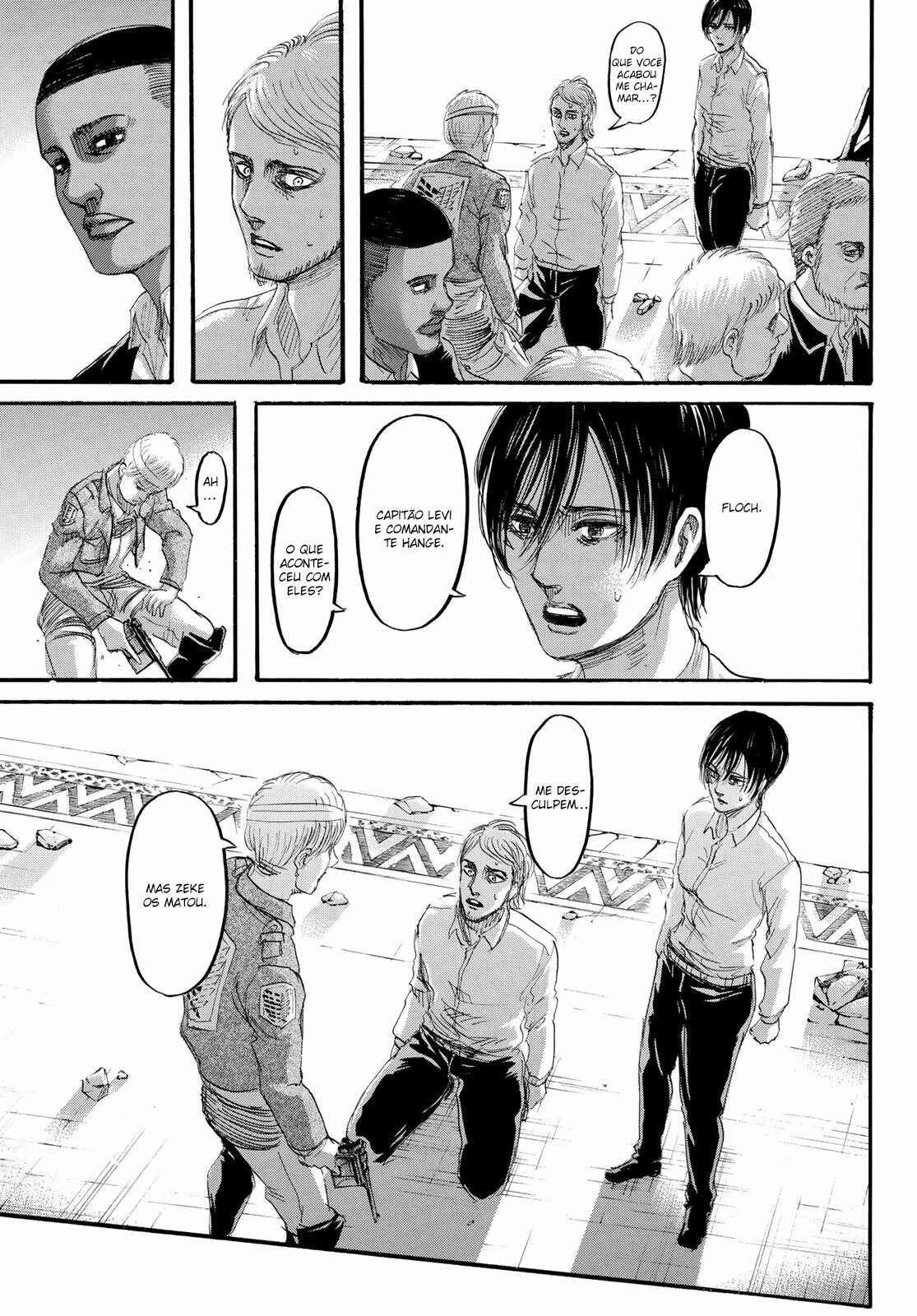 Attack on Titan — Cap. 133, pág. 38