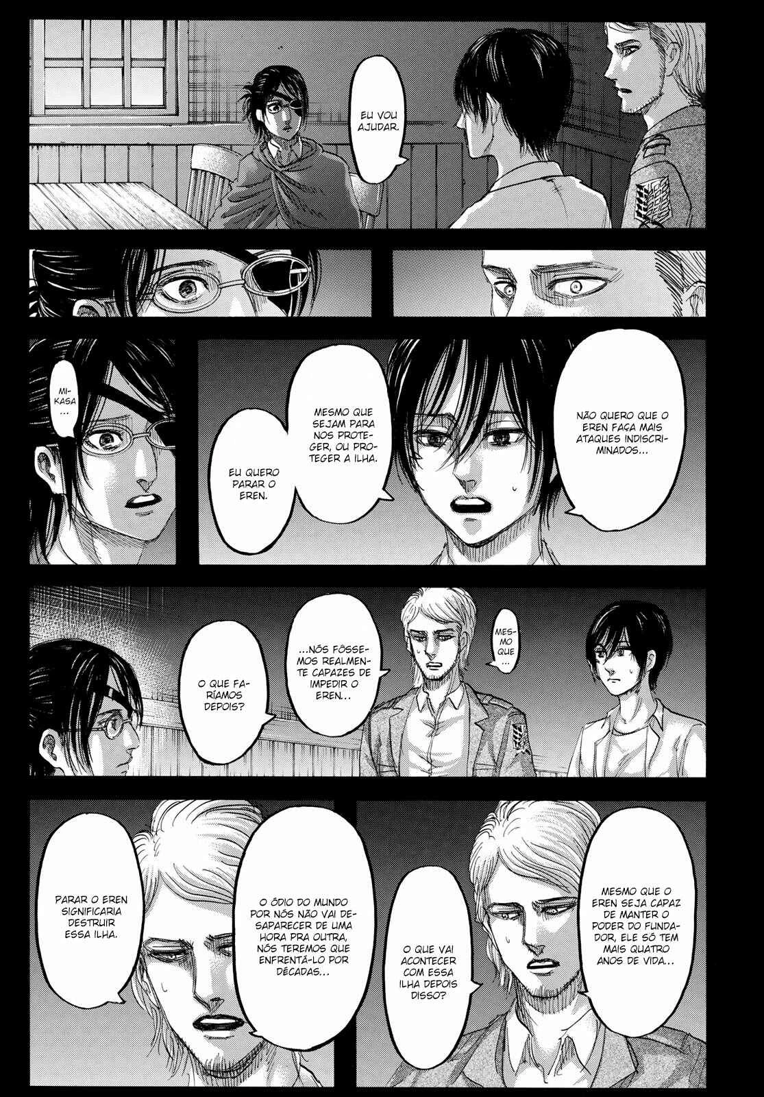 Attack on Titan — Cap. 135, pág. 6