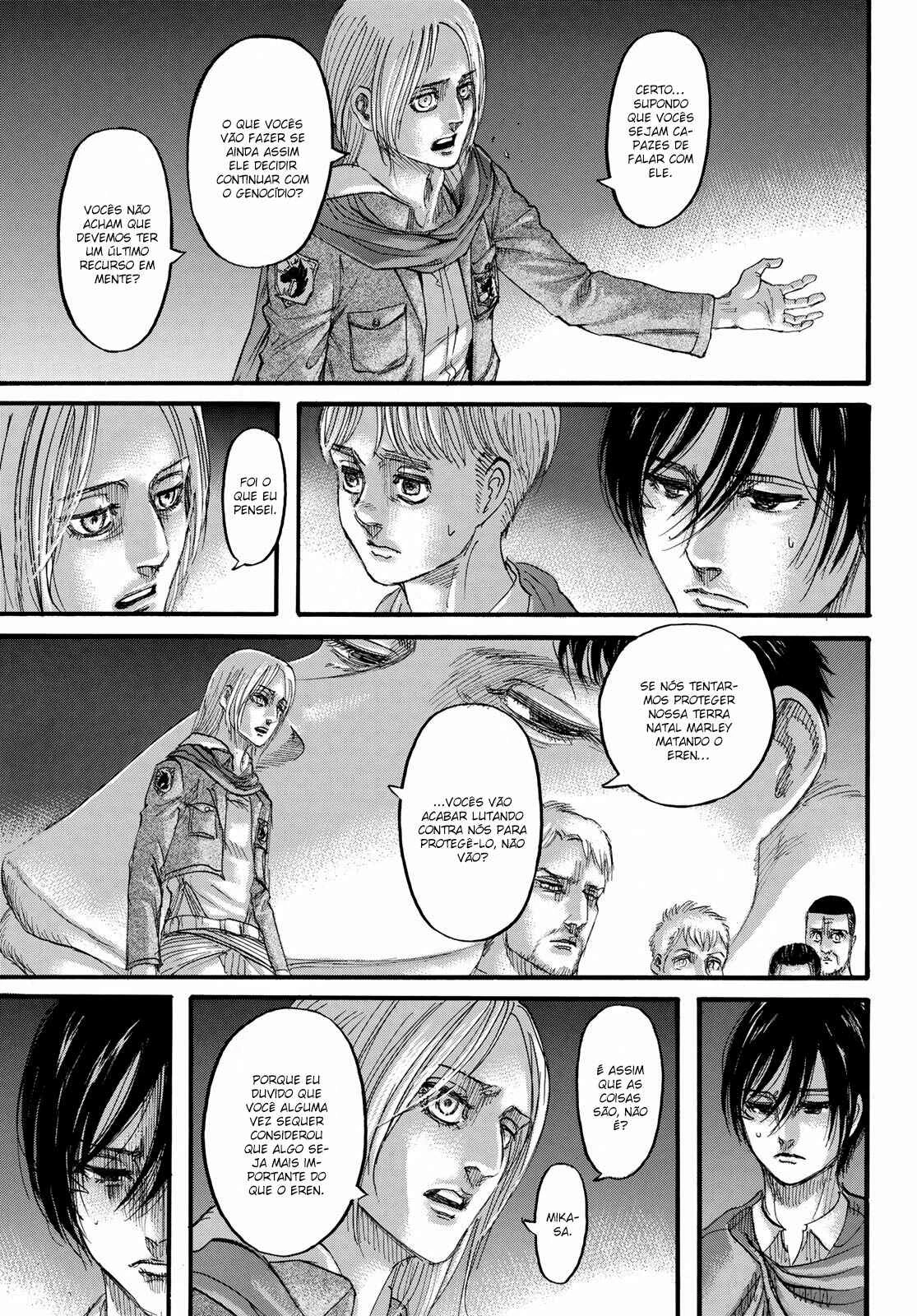 Attack on Titan — Cap. 135, pág. 17